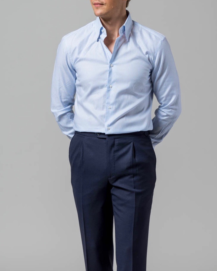 Skjorta twill stripe