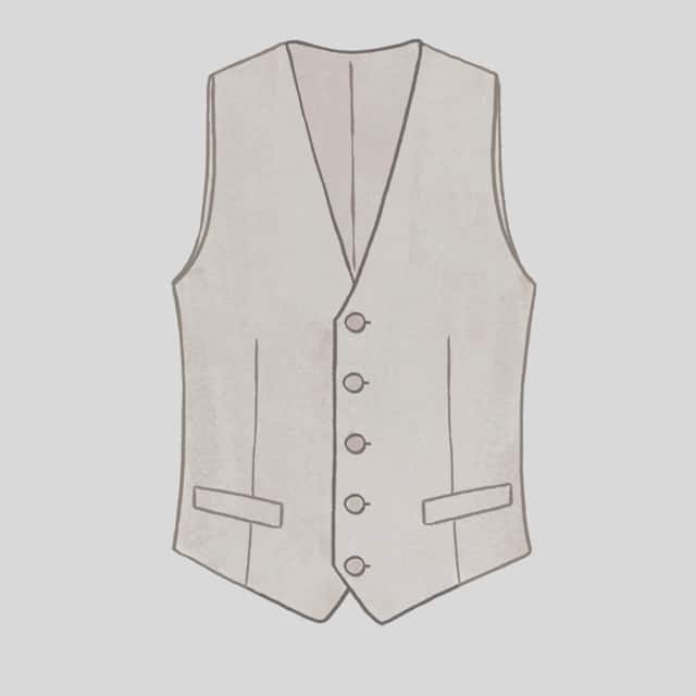 5 button waistcoat