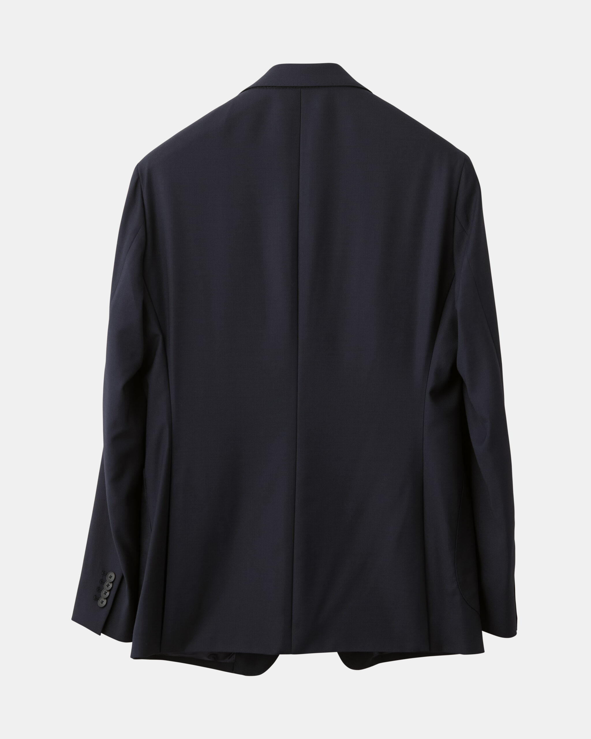 Signature 'Traveller' suit midnight blue hopsack wool image 6